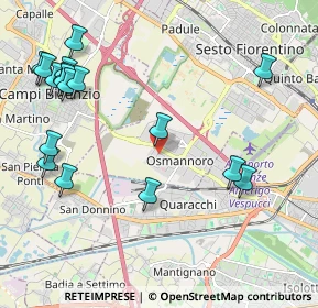 Mappa Via Torta 25 Loc, 50019 Sesto Fiorentino FI, Italia (2.63412)