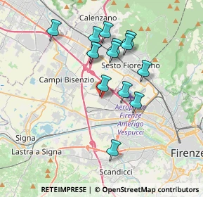 Mappa Via Torta 25 Loc, 50019 Sesto Fiorentino FI, Italia (3.30857)