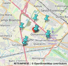 Mappa Via Lucchese, 50019 Sesto Fiorentino FI, Italia (1.28)