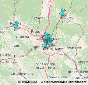 Mappa Via Lucchese, 50019 Sesto Fiorentino FI, Italia (41.27167)