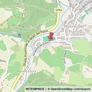 Mappa Via Molino del Piano, 72, 50065 Pontassieve, Firenze (Toscana)