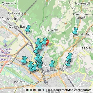 Mappa Careggi, 50141 Firenze FI, Italia (2.132)