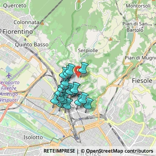 Mappa Careggi, 50141 Firenze FI, Italia (1.443)