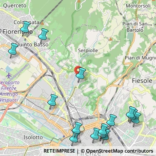 Mappa Careggi, 50141 Firenze FI, Italia (3.41867)