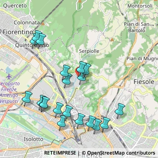 Mappa Careggi, 50141 Firenze FI, Italia (2.3505)