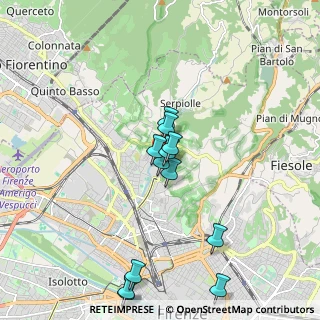 Mappa Careggi, 50141 Firenze FI, Italia (1.87333)