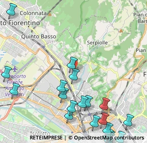 Mappa , 50141 Firenze FI, Italia (3.0955)