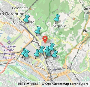 Mappa , 50141 Firenze FI, Italia (1.60083)