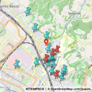 Mappa Via delle Panche, 50124 Firenze FI, Italia (1.1185)
