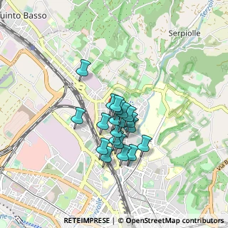 Mappa Via delle Panche, 50124 Firenze FI, Italia (0.601)