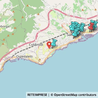 Mappa Via Padre Semeria, 18038 Sanremo IM, Italia (2.91357)