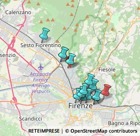 Mappa Via di Quarto, 50141 Firenze FI, Italia (3.54143)