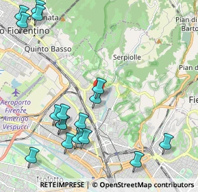 Mappa Via di Quarto, 50141 Firenze FI, Italia (2.69647)