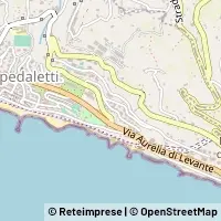 Hartă Ospedaletti