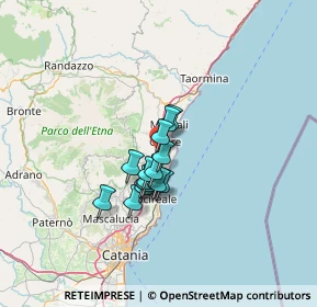 Mappa Via Goffredo Mameli, 95014 Giarre CT, Italia (9.31333)