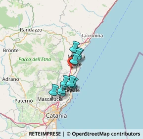 Mappa Via Goffredo Mameli, 95014 Giarre CT, Italia (9.68182)