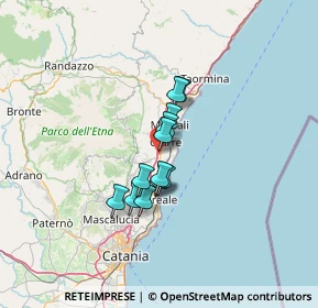 Mappa Via Goffredo Mameli, 95014 Giarre CT, Italia (9.35333)