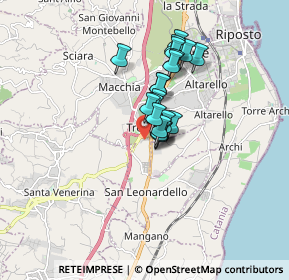 Mappa Via Goffredo Mameli, 95014 Giarre CT, Italia (1.241)