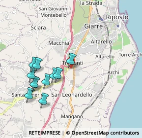 Mappa Via Goffredo Mameli, 95014 Giarre CT, Italia (2.22)