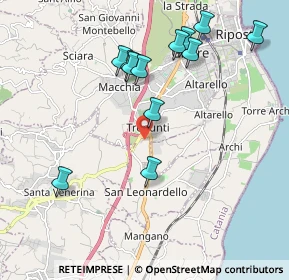 Mappa Via Goffredo Mameli, 95014 Giarre CT, Italia (2.2925)