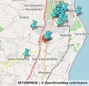 Mappa Via Goffredo Mameli, 95014 Giarre CT, Italia (2.5495)