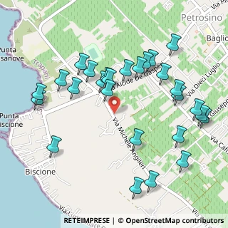 Mappa Via Michele Angileri, 91020 Petrosino TP, Italia (0.60741)