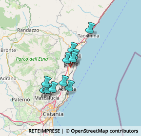 Mappa Via Ugo Foscolo, 95014 Giarre CT, Italia (11.75636)