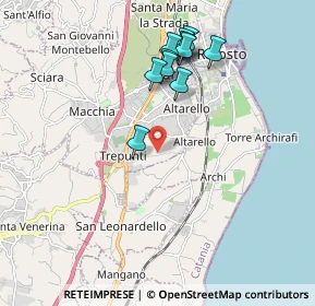 Mappa Via Ugo Foscolo, 95014 Giarre CT, Italia (2.07273)