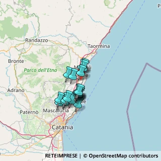 Mappa SP224, 95018 Riposto CT, Italia (10.216)