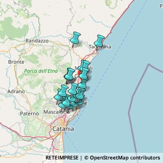 Mappa SP224, 95018 Riposto CT, Italia (10.9185)