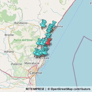 Mappa SP224, 95018 Riposto CT, Italia (8.756)