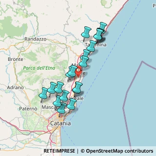 Mappa SP224, 95018 Riposto CT, Italia (14.9275)