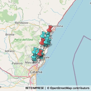 Mappa Riposto, 95018 Riposto CT, Italia (8.84235)