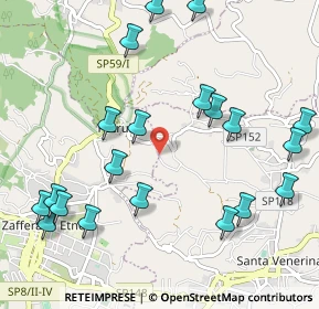 Mappa Via Giovanni Giolitti, 95010 Zafferana Etnea CT, Italia (1.3895)