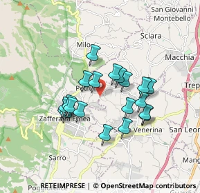Mappa Via Giovanni Giolitti, 95010 Zafferana Etnea CT, Italia (1.595)