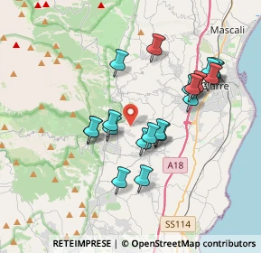 Mappa Via Giovanni Giolitti, 95010 Zafferana Etnea CT, Italia (3.774)