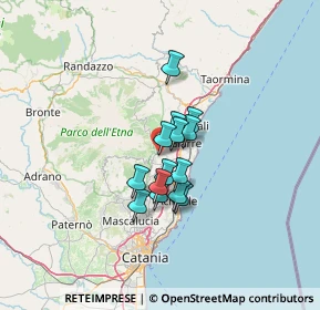 Mappa Via Giovanni Giolitti, 95010 Zafferana Etnea CT, Italia (9.08429)