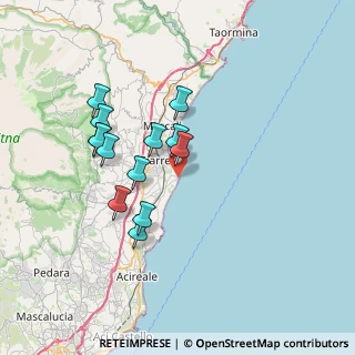 Mappa Via Ammiraglio Millo, 95018 Riposto CT, Italia (7.08231)