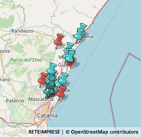 Mappa Piazza XV Giugno, 95018 Riposto CT, Italia (12.9995)