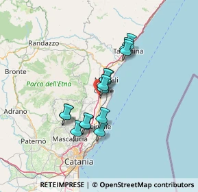Mappa Via San Mateo, 95014 Giarre CT, Italia (11.72071)