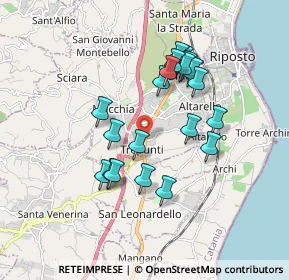 Mappa Via Fucini, 95014 Giarre CT, Italia (1.7845)