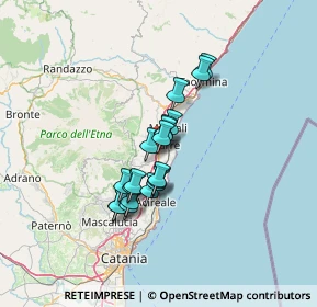 Mappa Via Fucini, 95014 Giarre CT, Italia (10.64158)