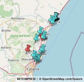 Mappa Via Fucini, 95014 Giarre CT, Italia (14.3445)