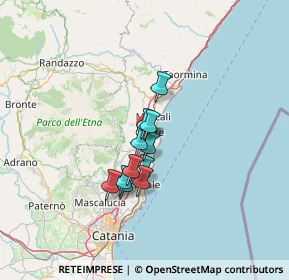 Mappa Via Fucini, 95014 Giarre CT, Italia (9.67909)