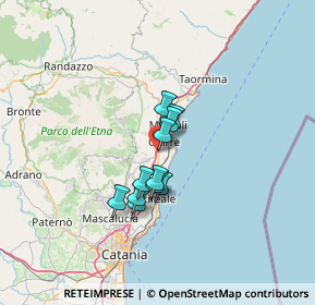 Mappa SP4i, 95014 Giarre CT, Italia (9.71545)