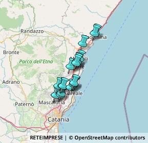 Mappa SP4i, 95014 Giarre CT, Italia (10.45263)