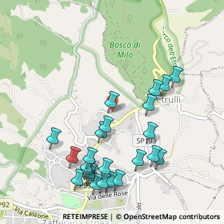Mappa Via Pavone, 95019 Zafferana Etnea CT, Italia (0.67917)