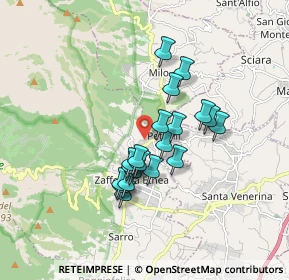 Mappa Via Pavone, 95019 Zafferana Etnea CT, Italia (1.522)