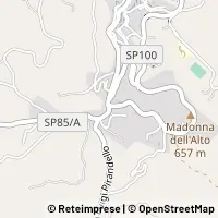 Mapa Gagliano Castelferrato