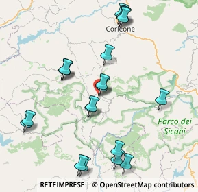 Mappa Via Roma, 90032 Bisacquino PA, Italia (9.7835)